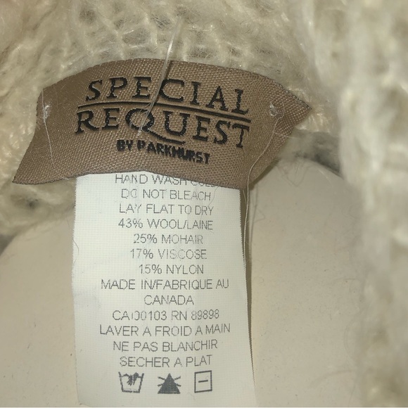 Knitted cream sweater - Picture 2 of 4